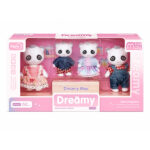اسباب بازی خانواده پاندا مدل Dreamy مجموعه 4 عددی