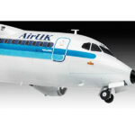 ماکت هواپیما ریول مدل BAe 146-200 AirUK مقیاس 1:144 کد 03791 با کیت رنگ آمیزی