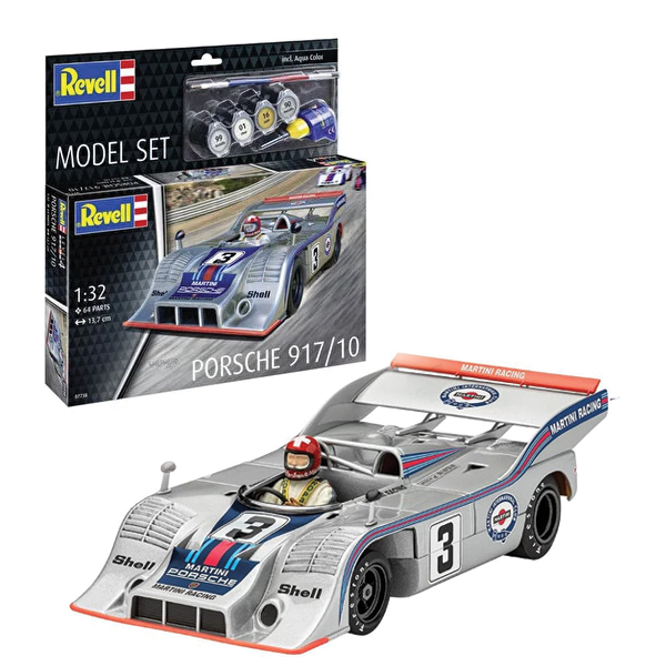 ماکت ماشین ریول مدل Porsche 917/10 مقیاس 1:32 کد 07738 با کیت رنگ آمیزی