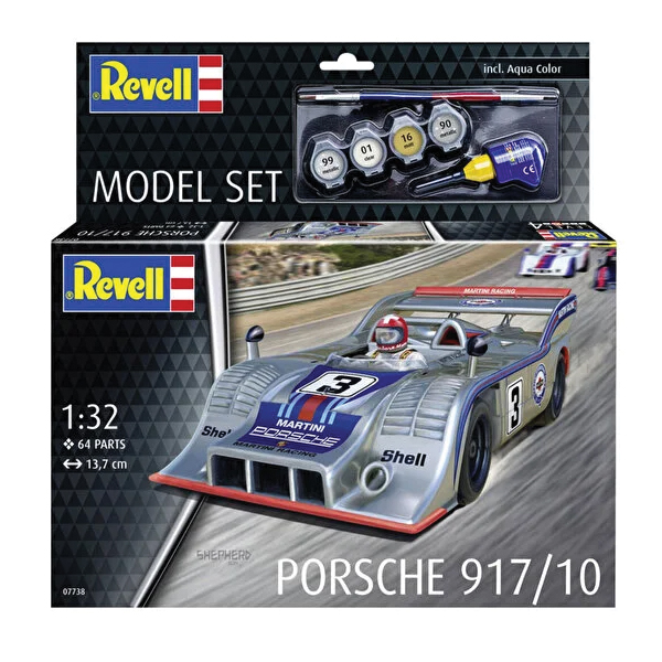 ماکت ماشین ریول مدل Porsche 917/10 مقیاس 1:32 کد 07738 با کیت رنگ آمیزی