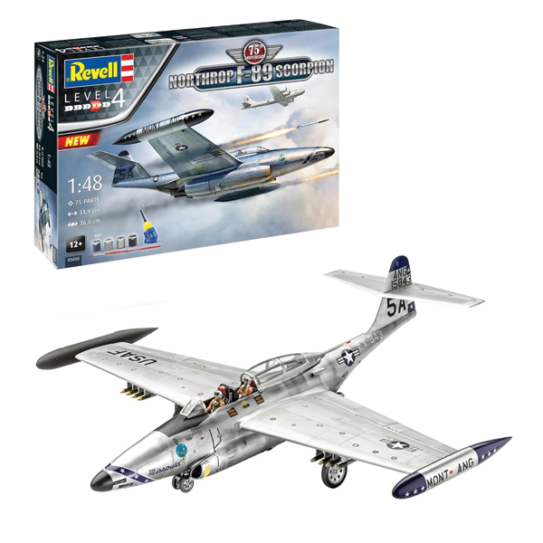 ماکت جنگنده ریول مدل Northrop F-89 مقیاس 1:48 کد 05650