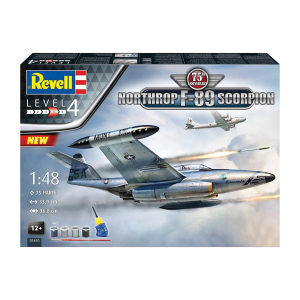 ماکت جنگنده ریول مدل Northrop F-89 مقیاس 1:48 کد 05650
