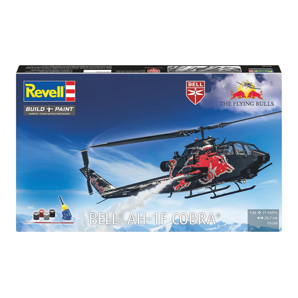 ماکت هلیکوپیتر ریول مدل Bell AH-1F Cobra مقیاس 1:48 کد 05640