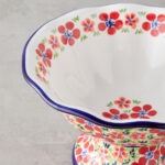 ظرف سرو پایه دار سرامیکی انگلیش هوم مدل Botanic - Image 3