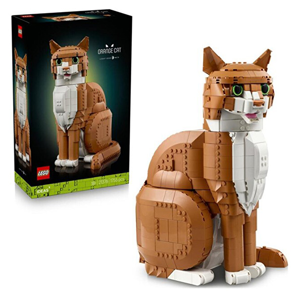 لگو سری آیدیاز مدل Orange Cat کد 21376