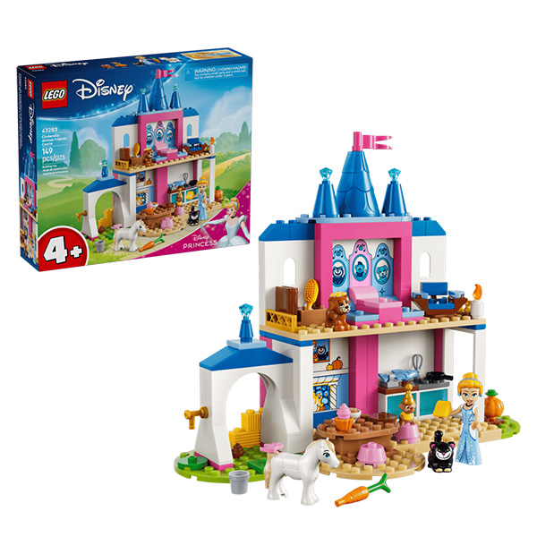 لگو سری دیزنی مدل Cinderella Animal Friends Castle کد 43283
