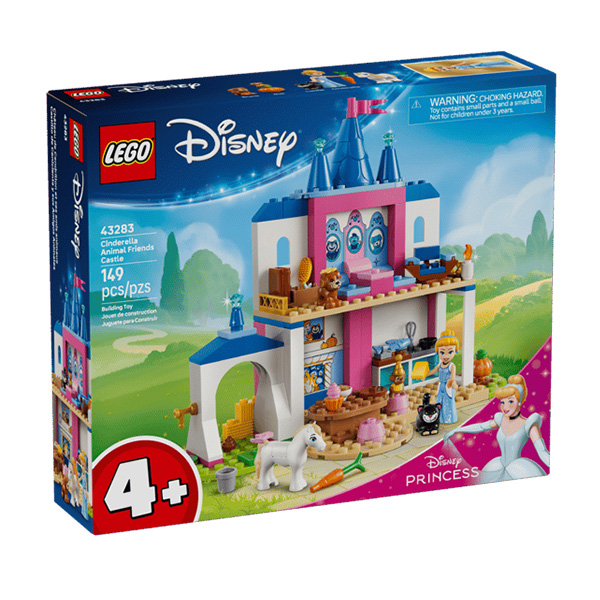 لگو سری دیزنی مدل Cinderella Animal Friends Castle کد 43283