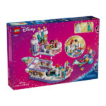 ویژگی های لگو سری دیزنی مدل Ariel's Royal Wedding Boat کد 43299