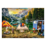 پازل 1000 تکه راونزبرگر طرح Camping Holiday کد 12000423