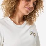 تیشرت آستین کوتاه زنانه دکتلون