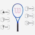 راکت تنیس بزرگسالان ویلسون مدل Ultra Team V5