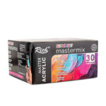 رنگ اکریلیک 30 رنگ 60 میلی لیتر ریچ مدل Master Mix