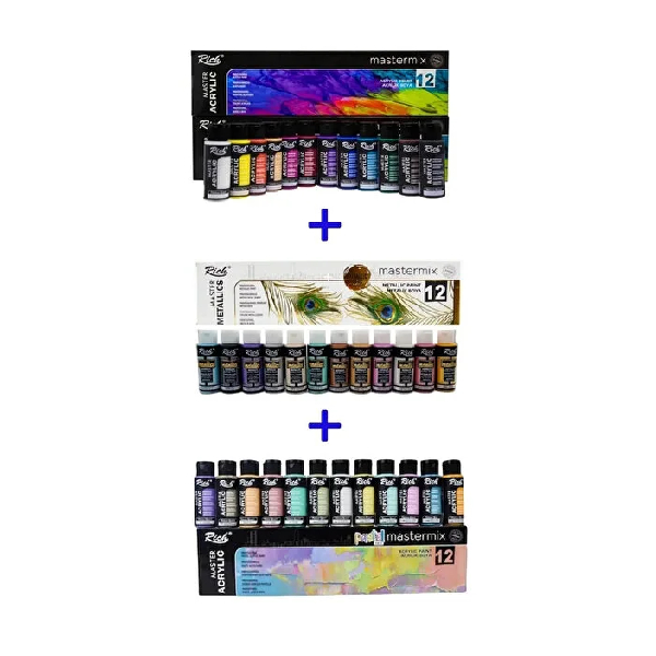 ست اکریلیک ریچ مدل Mastermix