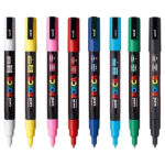 ماژیک 8 رنگ یونی بال مدل Posca