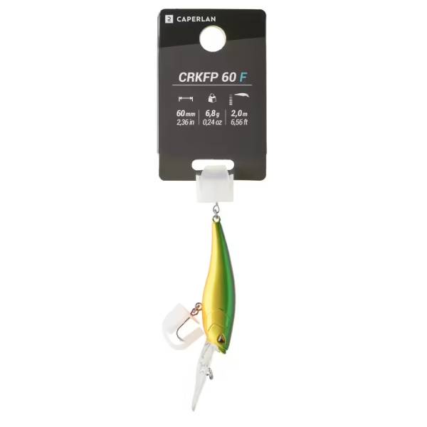 طعمه مصنوعی ماهیگیری کاپرلان مدل Crank Bait 60
