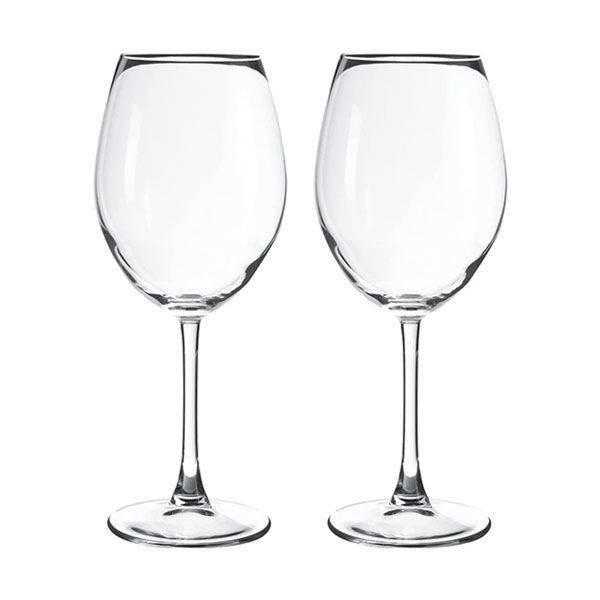 لیوان پایه دار 615 سی سی پاشاباغچه مدل ENOTECA بسته 2 عددی کد 44738