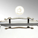 سینی استیل نهیر مدل Lalezar