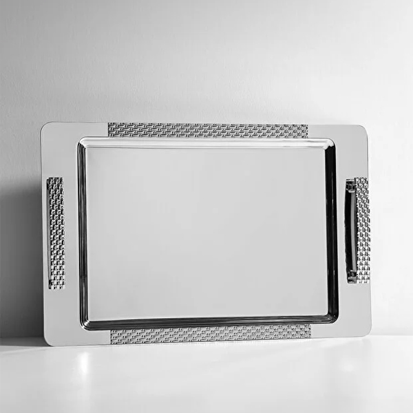 سینی استیل نهیر مدل Sırma