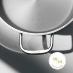 سرویس قابلمه 6 پارچه نهیر مدل Silver سایز 16، 18 و 20