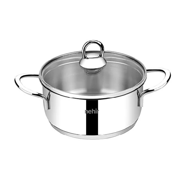 سرویس قابلمه 6 پارچه نهیر مدل Silver سایز 12، 14 و 16