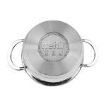 سرویس قابلمه 6 پارچه نهیر مدل Silver سایز 12، 14 و 16