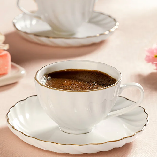 سرویس قهوه خوری 6 نفره نهیر مدل Yasemin