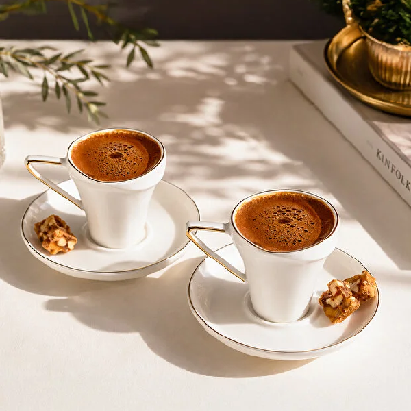 سرویس قهوه خوری 6 نفره نهیر مدل Silva