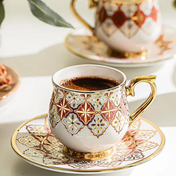 سرویس قهوه خوری 6 نفره نهیر مدل Rüya