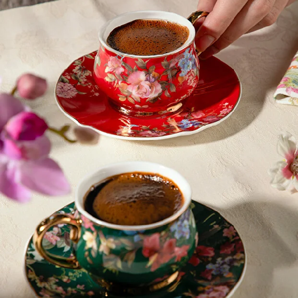 سرویس قهوه خوری 6 نفره نهیر مدل Rossella