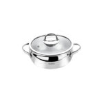 سرویس قابلمه استیل کوچک 6 پارچه نهیر مدل SILVER