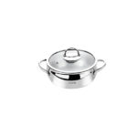 سرویس قابلمه استیل کوچک 6 پارچه نهیر مدل SILVER
