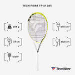 راکت تنیس تکنافایبر مدل TF-X1 285 V2