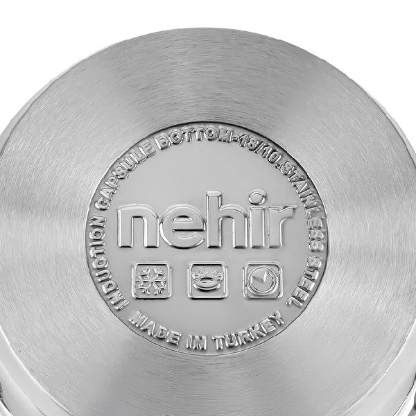 سرویس زودپز استیل 4 پارچه نهیر مدل Silver Matik