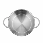 قابلمه استیل 18 سانتی متر نهیر مدل Silver Mat Trend