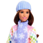 عروسک باربی مدل Snowboard Athlete کد JKF78