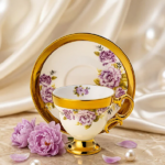 سرویس قهوه خوری 6 نفره امسان مدل Rosarian