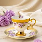 سرویس قهوه خوری 6 نفره امسان مدل Rosarian