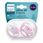 پستانک فیلیپس اونت مدل Ultra Air Happy 0802