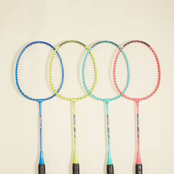 راکت بدمینتون دکتلون مدل Fun Set Family BR 130