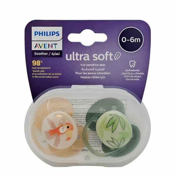 پستانک فیلیپس اونت مدل Ultra Soft PE6578/07