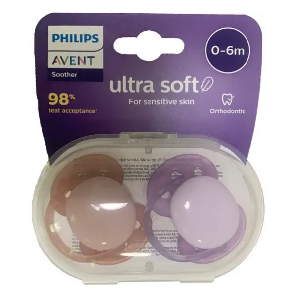 پستانک فیلیپس اونت مدل Ultra Soft