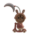 ساعت و چراغ خواب رومیزی کد BT-59
