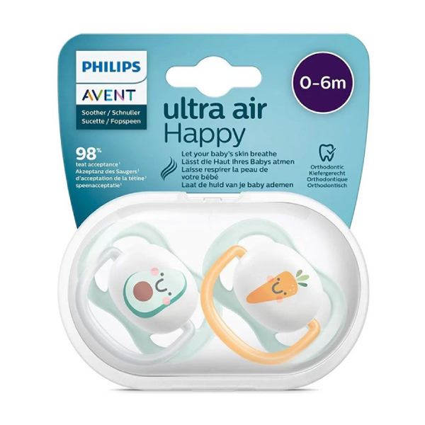 ست پستانک دو عددی اونت مدل SCF080/09 Ultra Air