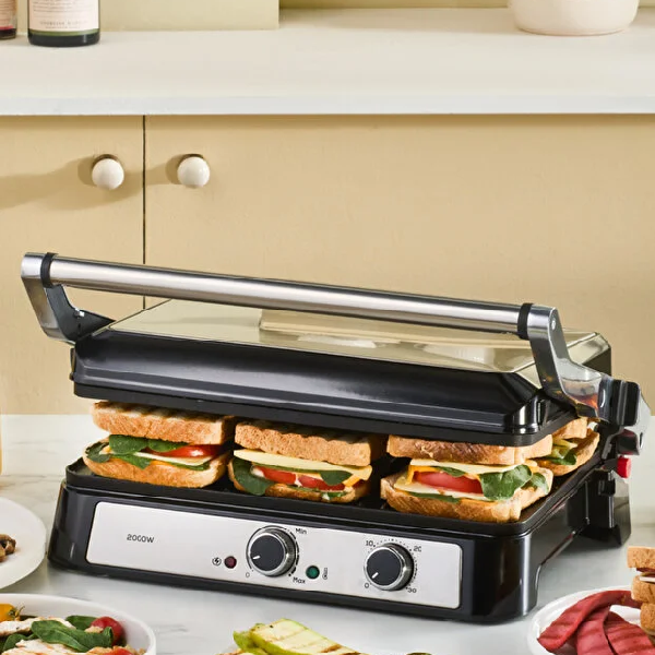 دستگاه گریل و توستر 6 برش امسان مدل Toastmate 2000 وات