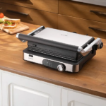 دستگاه گریل و توستر 6 برش امسان مدل Grillmaster Inox