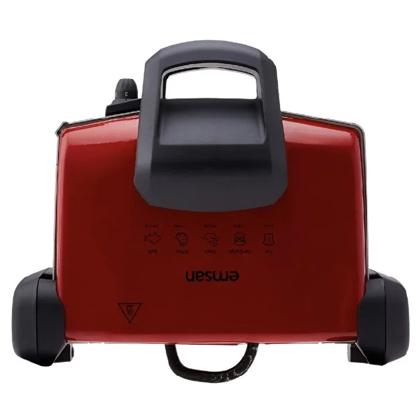 دستگاه گریل و توستر 6 برش امسان مدل Magic Pro 2000 وات قرمز