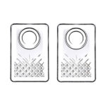 نعلبکی 182 میلی متر پاشاباغچه مدل TIMELESS بسته 2 عددی کد 54851