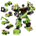 اکشن فیگور ترنسفورمر کانسترکاتیکان و کمباینر Transformer Devastator