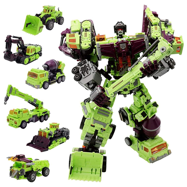 اکشن فیگور ترنسفورمر کانسترکاتیکان و کمباینر Transformer Devastator