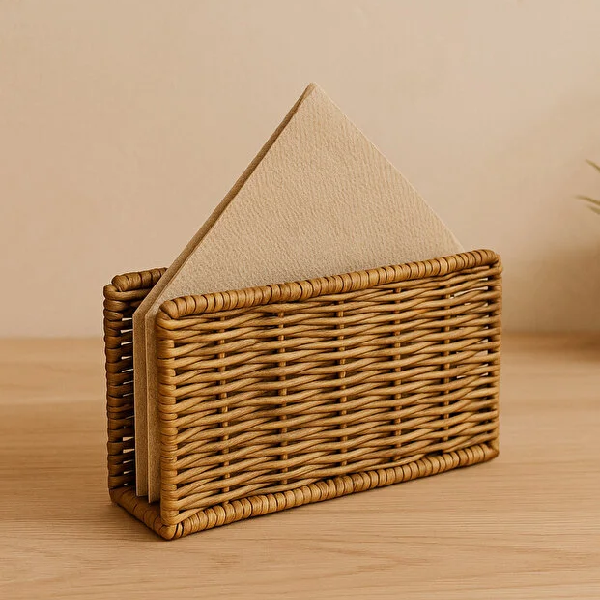 جا دستمال کاغذی کیچن لایف مدل Rattan